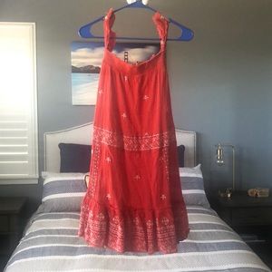 Free people red dress